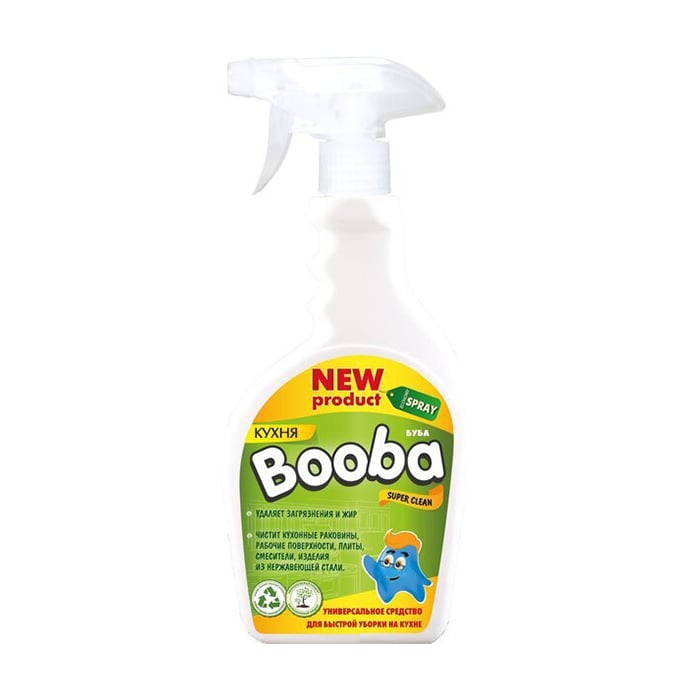 Універсальний засіб для прибирання на кухні Booba Super Clean, 500 мл
